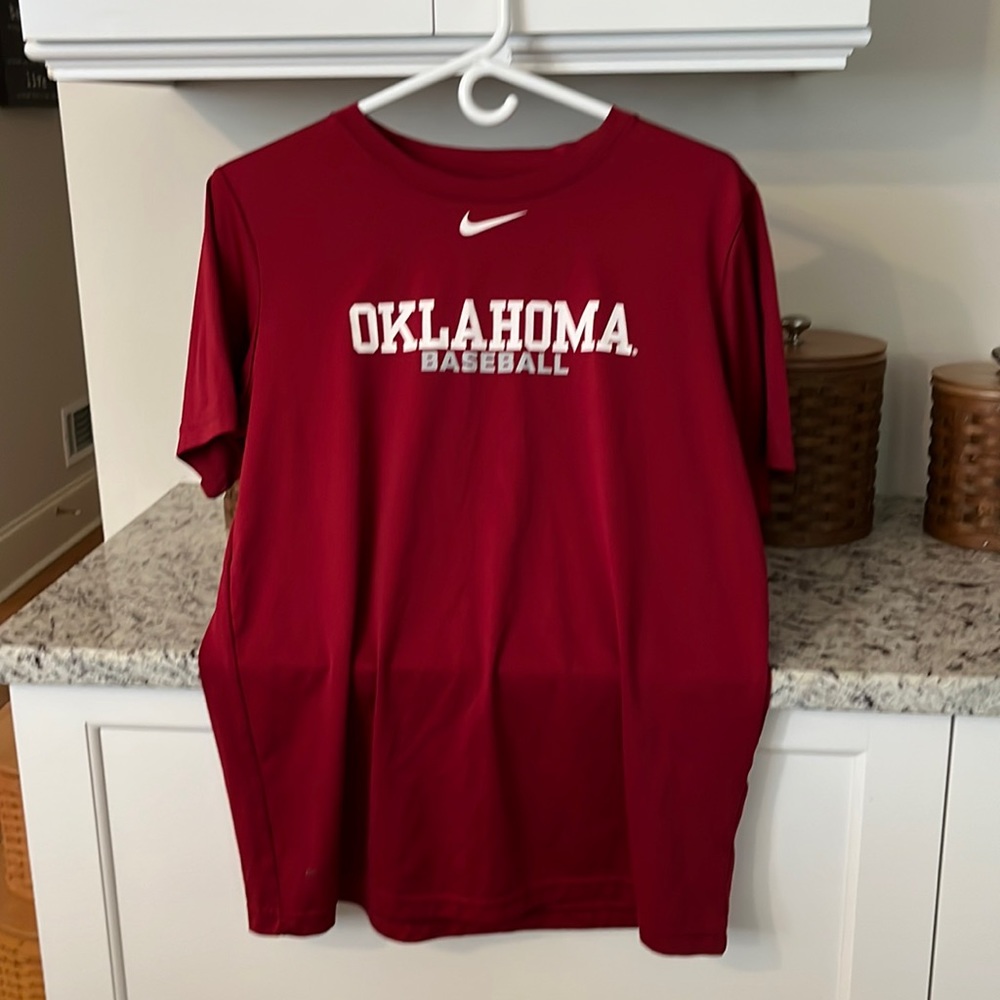 Nike Oklahoma baseball shirt